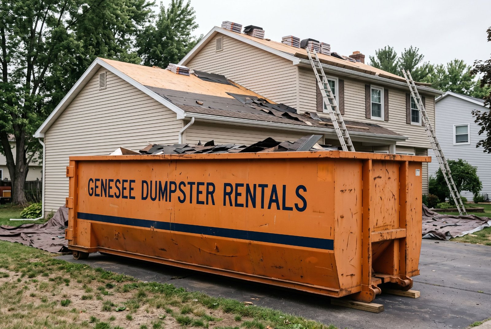 Roofing debris disposal